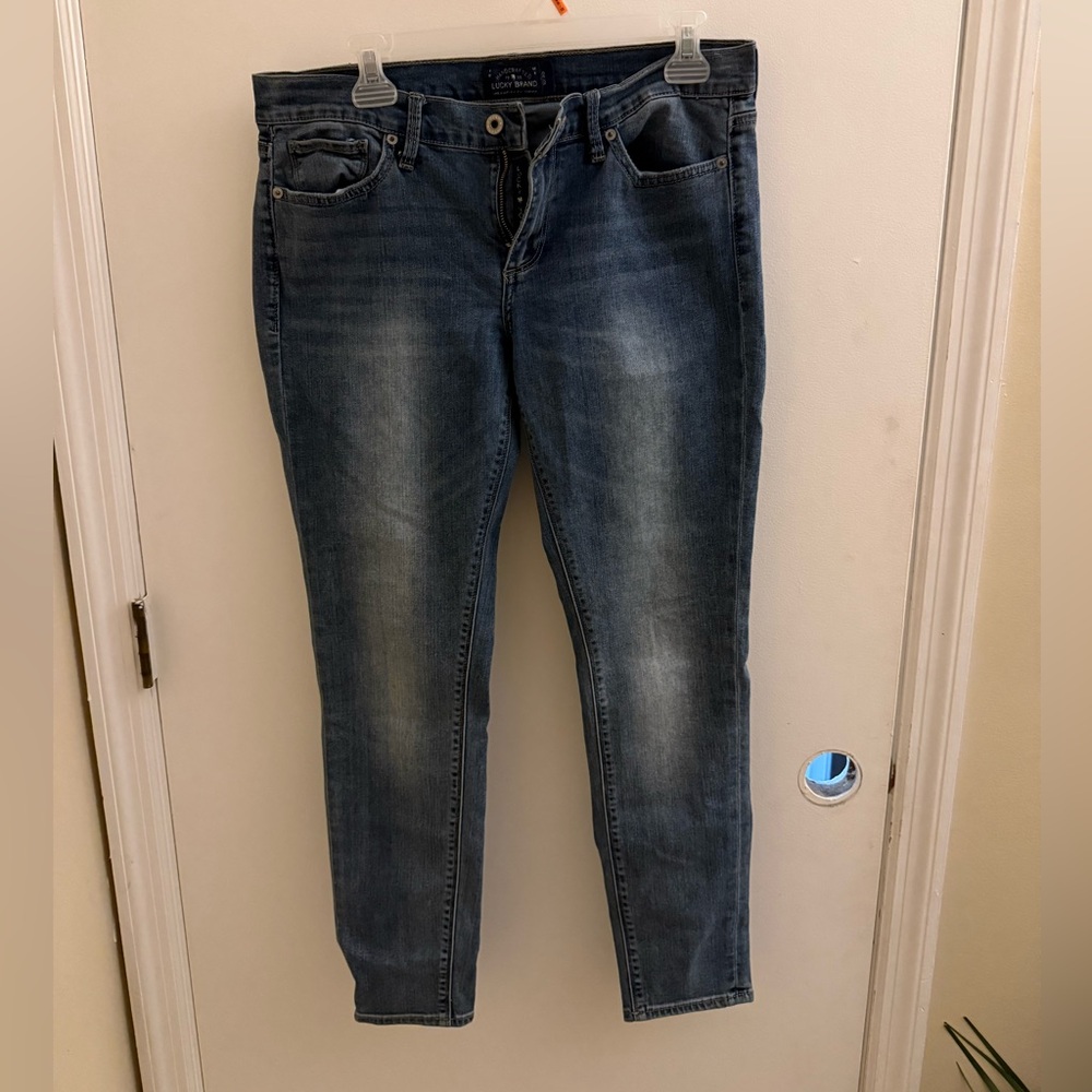 Lucky Brand Women's Dark Blue Skinny Jeans